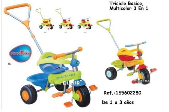 Oferta de Smartrike - Triciclo Basico, Multicolor 3 En 1 en Jugueterías Lifer