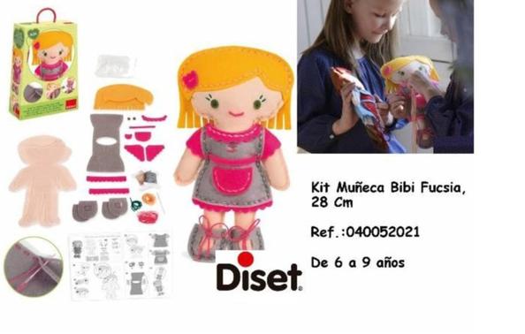 Oferta de Diset - Kit Muneca Bibi Fucsia en Jugueterías Lifer