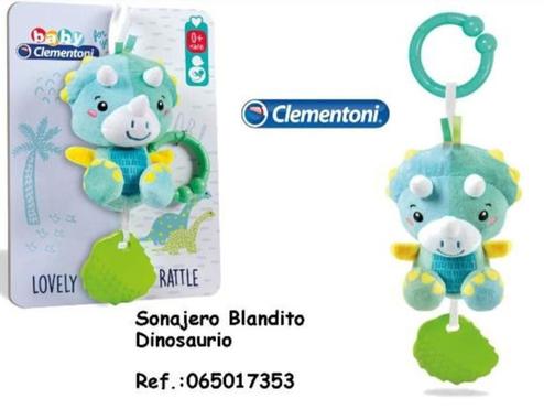 Oferta de Clementoni - Sonajero Blandito Dinosaurio en Jugueterías Lifer