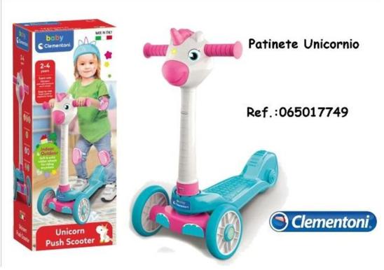 Oferta de Clementoni - Patinete Unicornio en Jugueterías Lifer