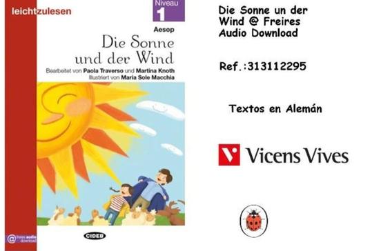 Oferta de Vicens Vives - Die Sonne un der Wind Freires Audio Download en Jugueterías Lifer