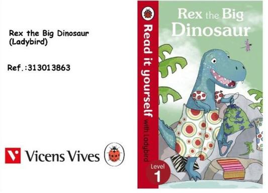 Oferta de Vicens Vives - Rex the Big Dinosaur (Ladybird) en Jugueterías Lifer