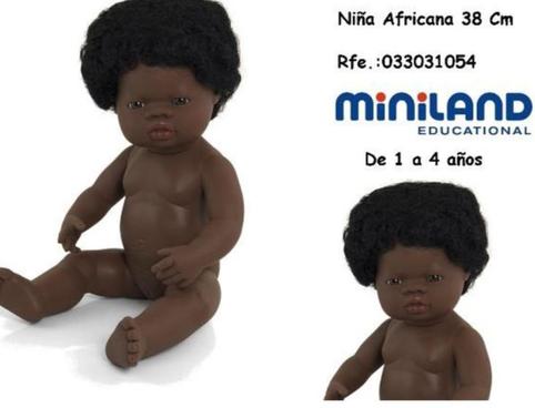 Oferta de Miniland - Nina Africana en Jugueterías Lifer