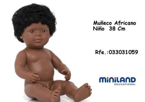 Oferta de Miniland - Muneco Africano Nino en Jugueterías Lifer