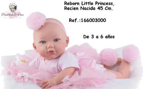 Oferta de Reborn Little Princess, Recien Nacida en Jugueterías Lifer
