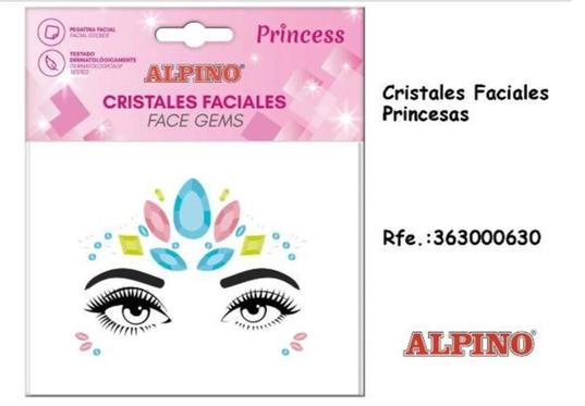Oferta de Alpino - Cristales Faciales Princesas en Jugueterías Lifer