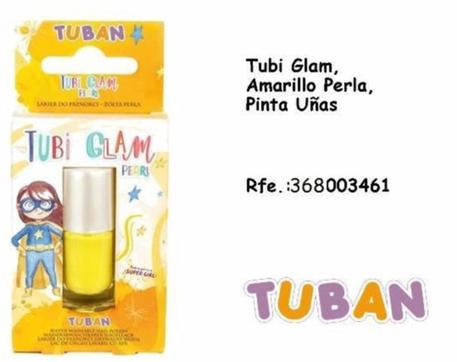Oferta de Tubi Glam, Amarillo Perla, Pinta Uñas en Jugueterías Lifer