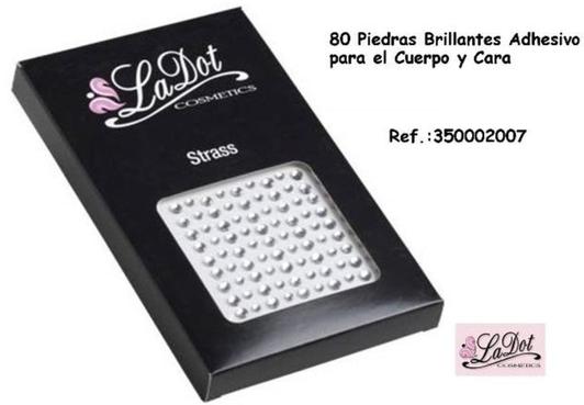 Oferta de 80 Piedras Brillantes Adhesivo Para El Cuerpo Y Cara en Jugueterías Lifer