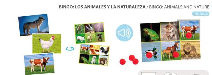 Oferta de Akros - Bingo: Los Animales Y La Naturaleza en Jugueterías Lifer