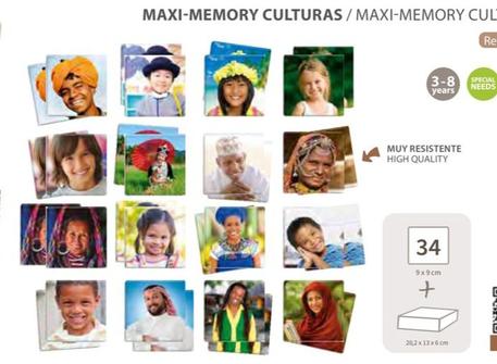 Oferta de Akros - Maxi Memory Culturas en Jugueterías Lifer