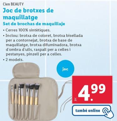 Brochas discount maquillaje lidl