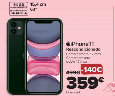 Apple Iphone 11, 128gb, Verde con Ofertas en Carrefour