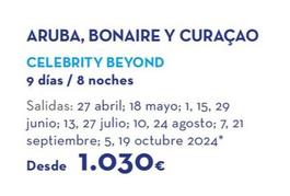 Oferta de Aruba, Bonaire Y Curaçao por 1030€ en Viajes El Corte Inglés