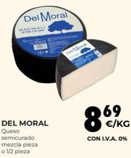 Oferta de Del Moral - Queso por 8,69€ en CashDiplo