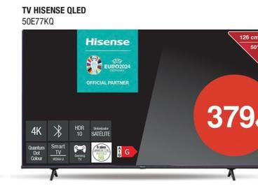 Oferta de Hisense - TV QLED 50E77KQ por 379€ en Milar