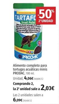 Oferta de Prodac - Alimento completo para tortugas acuáticas minis por 4,06€ en El Corte Inglés