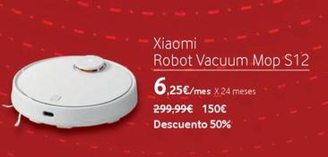 Oferta de Robot de limpieza por 150€ en Vodafone