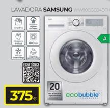Oferta de Samsung - LAVADORA WW90CCC04DTH por 375€ en Tien 21