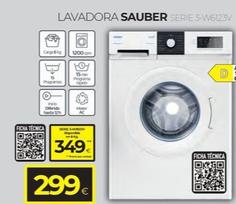Oferta de SAUBER - Lavadora SERIE 3-W6123V por 299€ en Tien 21