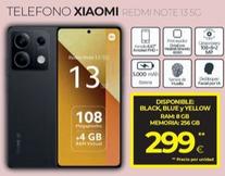 Oferta de Xiaomi - Telefono Redmi Note 13 5G por 299€ en Tien 21