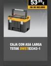 Oferta de Dewalt - Caja Con Asa Larga TSTAK DWST83343-1 por 53,95€ en Dewalt