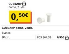 Oferta de Ikea - Pomo por 0,5€ en IKEA