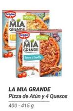 Oferta de La Mia Grande Pizza De Atun Y 4 Quesos en Dialsur Cash & Carry