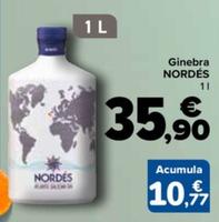 Oferta de Nordes - Ginebra  por 35,9€ en Carrefour