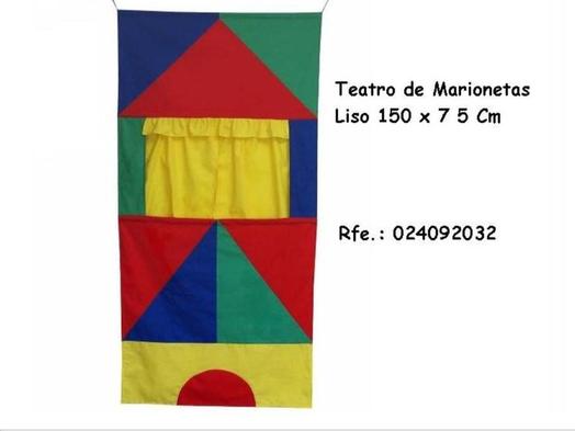 Oferta de Teatro de Marionetas Liso 150 x 7 5 Cm en Jugueterías Lifer
