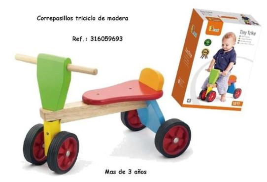 Oferta de Correpasillos triciclo de madera en Jugueterías Lifer