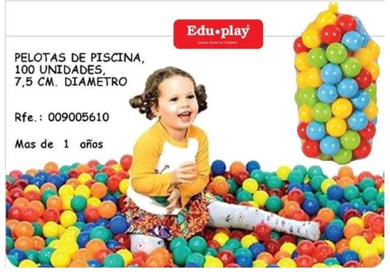 Oferta de Edu Play - Pelotas De Piscina en Jugueterías Lifer
