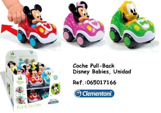 Oferta de Clementoni - Coche Pull-Back Disney Babies, Unidad en Jugueterías Lifer
