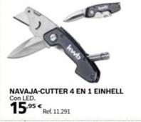 Oferta de Einhell - Navaja-Cutter 4 En 1 por 15,95€ en Coferdroza