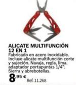 Oferta de Alicate Multifuncion 12 En 1 por 8,95€ en Coferdroza