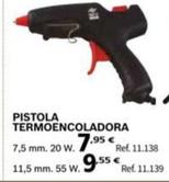 Oferta de Profer - Pistola Termoencoladora por 7,95€ en Coferdroza