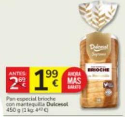 Oferta de Pan por 1,99€ en Consum
