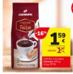 Oferta de Cacao por 1,59€ en Consum
