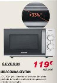 Oferta de Severin - Microondas por 119€ en Chafiras