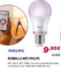 Oferta de Philips - Bombilla Wifi por 9,95€ en Chafiras