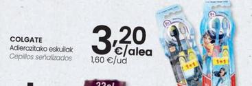 Oferta de Colgate - Cepillos Senalizados por 3,2€ en Eroski