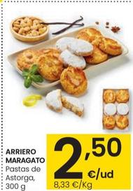 Oferta de Arriero Maragato - Pastas de astorga por 2,5€ en Eroski