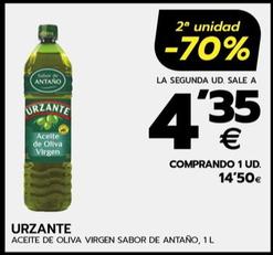 Oferta de Urzante Aceite De Oliva Virgen Sabor De Antano por 14,5€ en BM Supermercados