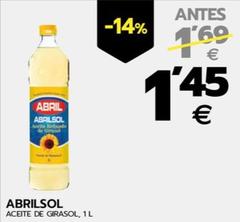Oferta de Abril - Abrisol por 1,45€ en BM Supermercados