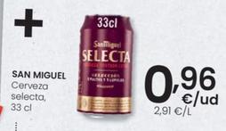 Oferta de San Miguel - Cerveza por 0,96€ en Eroski
