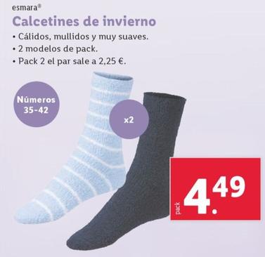 Oferta de Esmara - Calcetines De Invierno por 4,49€ en Lidl