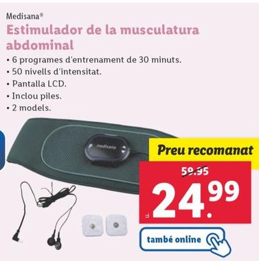Oferta de Medisana - Estimulador De La Musculatura Abdominal por 24,99€ en Lidl