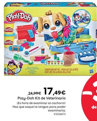 Oferta de Play-doh - Juegos  Kit de Veterinario por 17,49€ en ToysRus