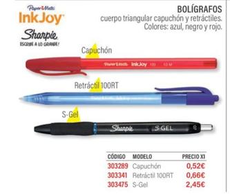 Oferta de Inkjoy - Bolígrafos por 0,52€ en Carlin