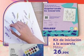 Oferta de Milbyy - Kit De Iniciacion A La Acuarela por 26,99€ en Milbby