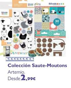 Oferta de Artemio - Colección Saute-Moutons por 2,99€ en Milbby